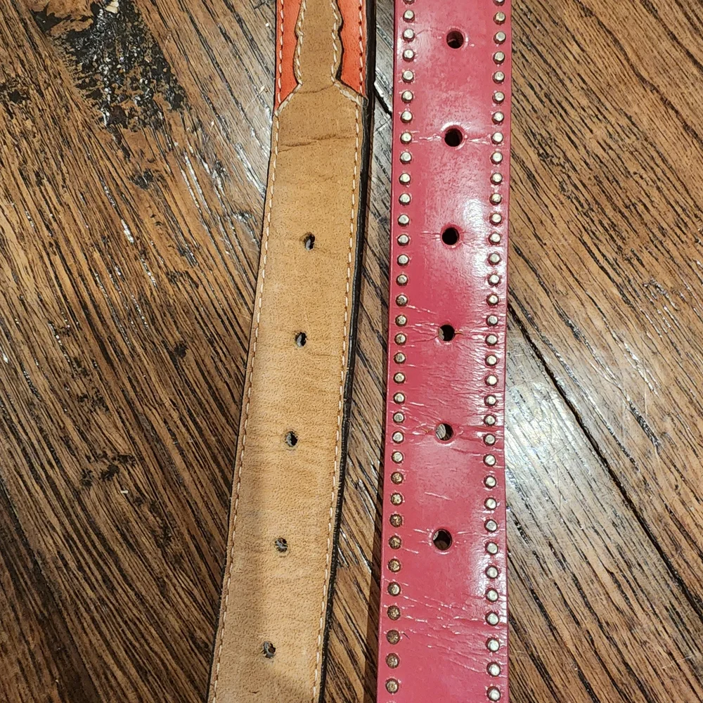 Girl's Colorful Belt Set..JNV And Nocona